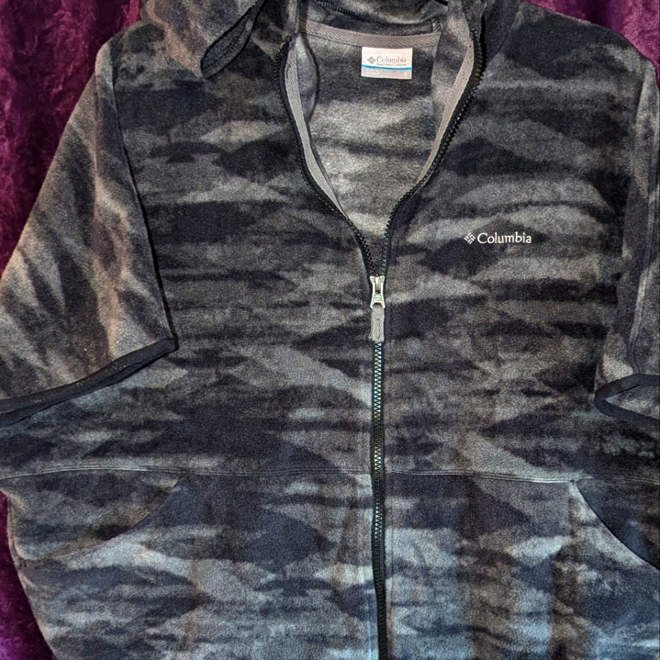 Columbia Hooded Fleece Poncho